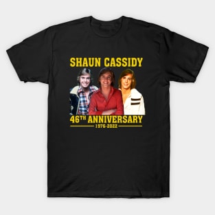 Shaun Cassidy 46th Anniversary 1976 2022 Movie T-Shirt